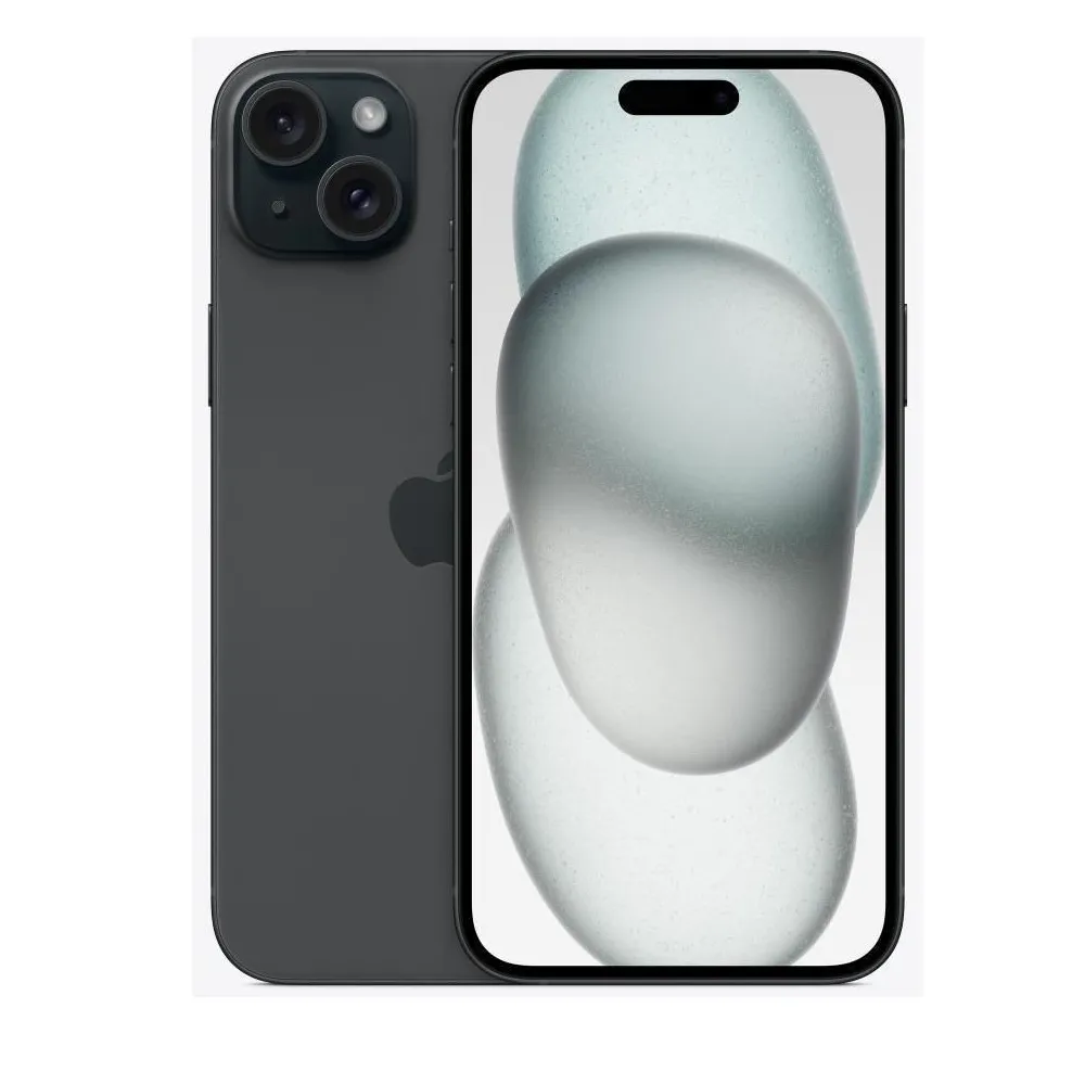 Mobile phone iphone 15 plus/128gb black mu0y3 appl