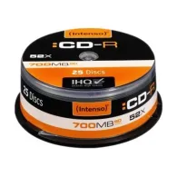 Intenso - CD-R x 25 - 700 MB - storage media