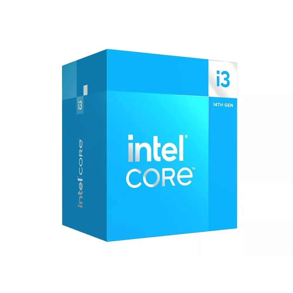 Intel Core i3-14100F procesoare 12 Mega bites Cache inteligent Casetă