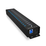 ICY BOX IB-HUB1717-U3 USB 3.2 Gen 1 (3.1 Gen 1) Type-A 5000 Mbit s Negru