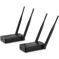 StarTech.com ST121WHDLR repetoare audio video Emițător & receiver AV Negru