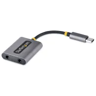 StarTech.com USBC-AUDIO-SPLITTER accesoriu tip splitter audio Gri