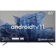 65  uhd android tv 11 black 3840х2160 60 hz sound