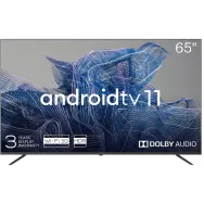 65  uhd android tv 11 black 3840х2160 60 hz sound