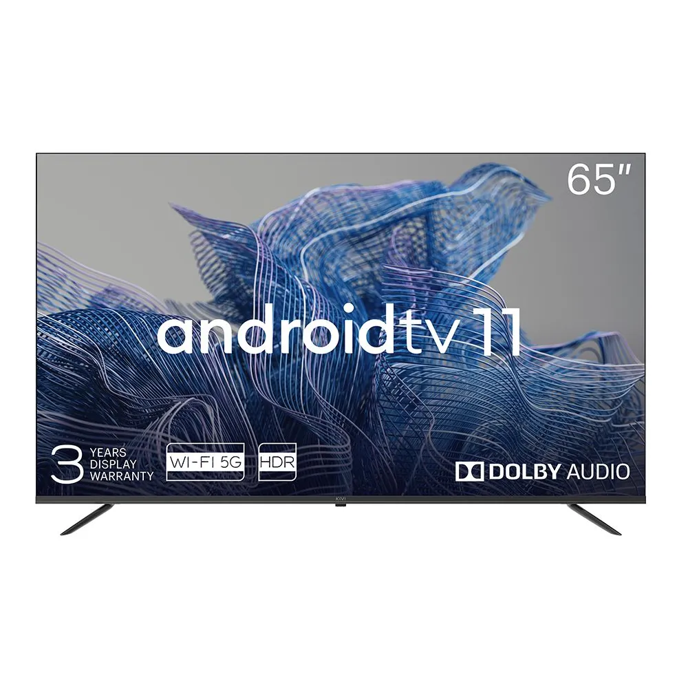 65  uhd android tv 11 black 3840х2160 60 hz sound