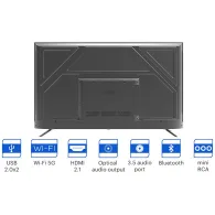 65  uhd android tv 11 black 3840х2160 60 hz sound