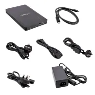 StarTech.com M2E4BTB3 carcasă disc memorie Carcasă SSD Negru M.2