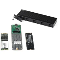 StarTech.com SM2E1BMU31C carcasă disc memorie Carcasă SSD Negru M.2