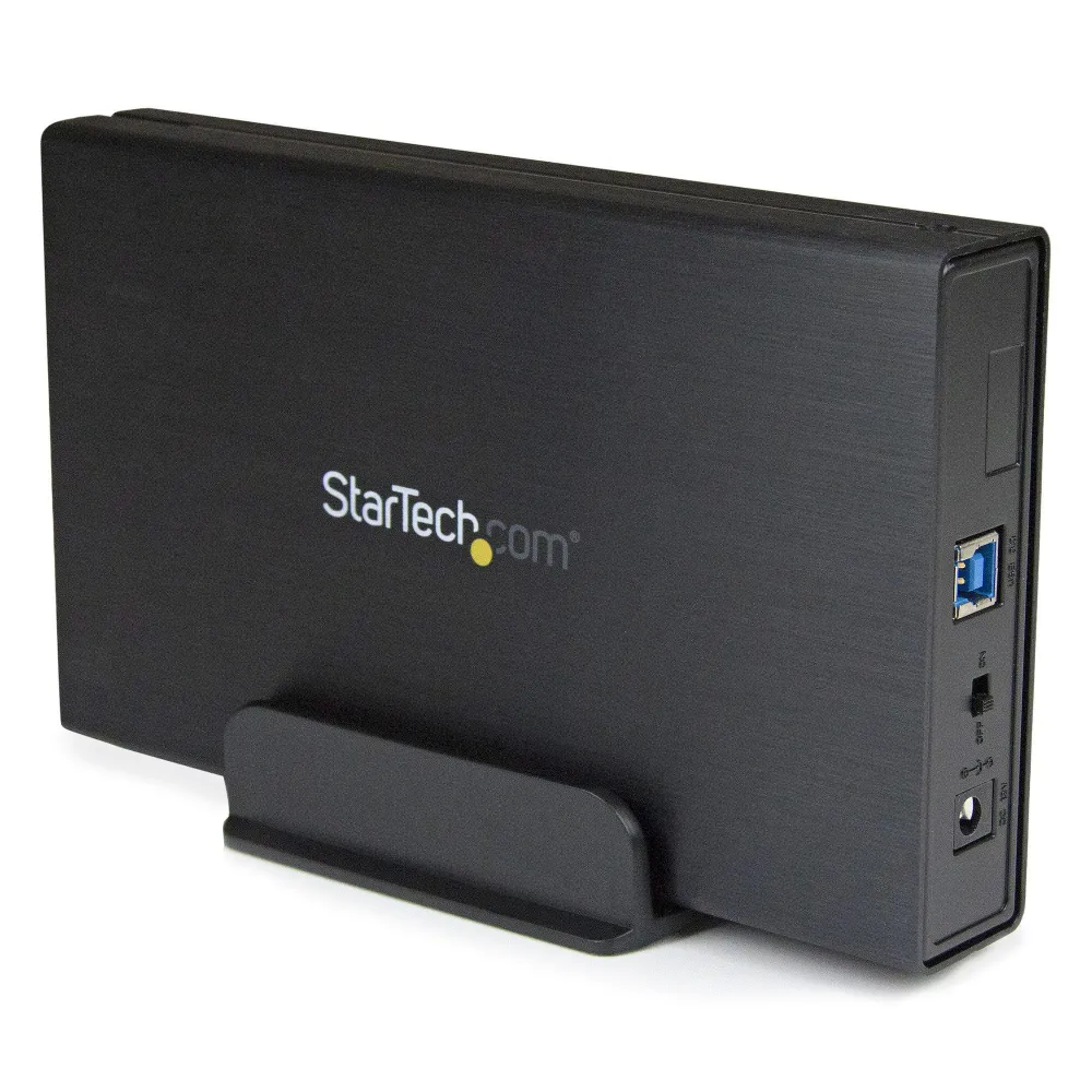 StarTech.com S3510BMU33 carcasă disc memorie Carcasă HDD Negru 3.5"
