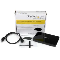 StarTech.com S251BPU313 carcasă disc memorie Cutie protecție HDD SSD Negru 2.5"