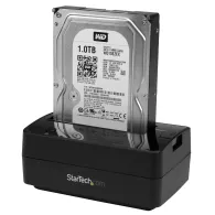 StarTech.com SDOCKU313E stație docking driver stocare USB 3.2 Gen 2 (3.1 Gen 2) Type-B Negru