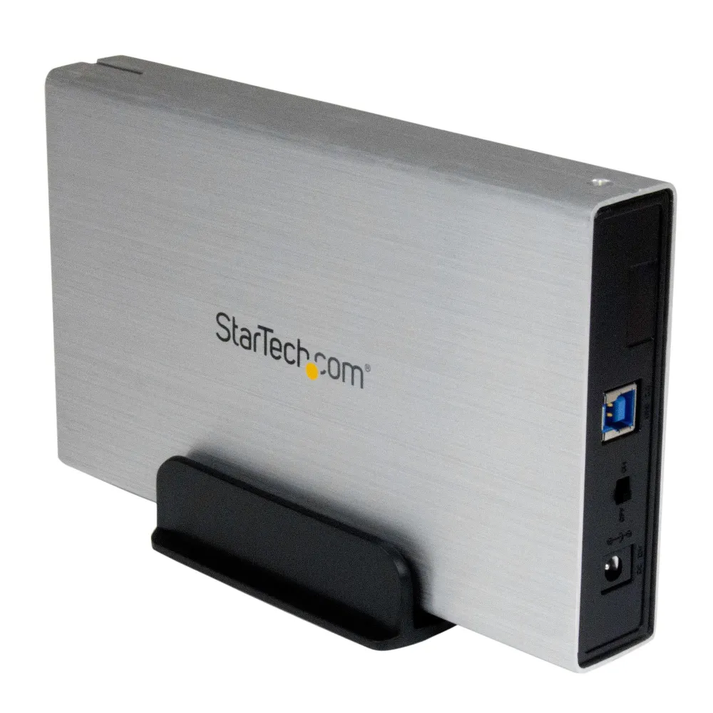StarTech.com S3510SMU33 carcasă disc memorie Carcasă HDD Argint 3.5"
