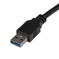 StarTech.com USB3S2ESATA3 cabluri USB 0,9 m USB A Negru