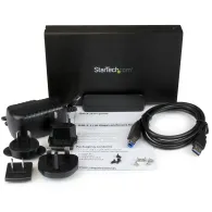 StarTech.com S351BU313 carcasă disc memorie Carcasă HDD Negru 3.5"