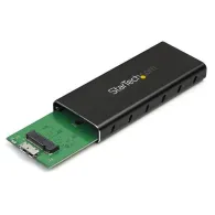 StarTech.com SM21BMU31C3 carcasă disc memorie Carcasă SSD Negru, Argint M.2