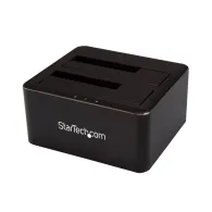 StarTech.com SDOCK2U33V stație docking driver stocare USB 3.2 Gen 1 (3.1 Gen 1) Type-B Negru