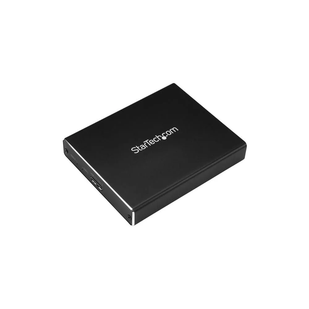 StarTech.com SM22BU31C3R carcasă disc memorie Carcasă SSD Negru M.2