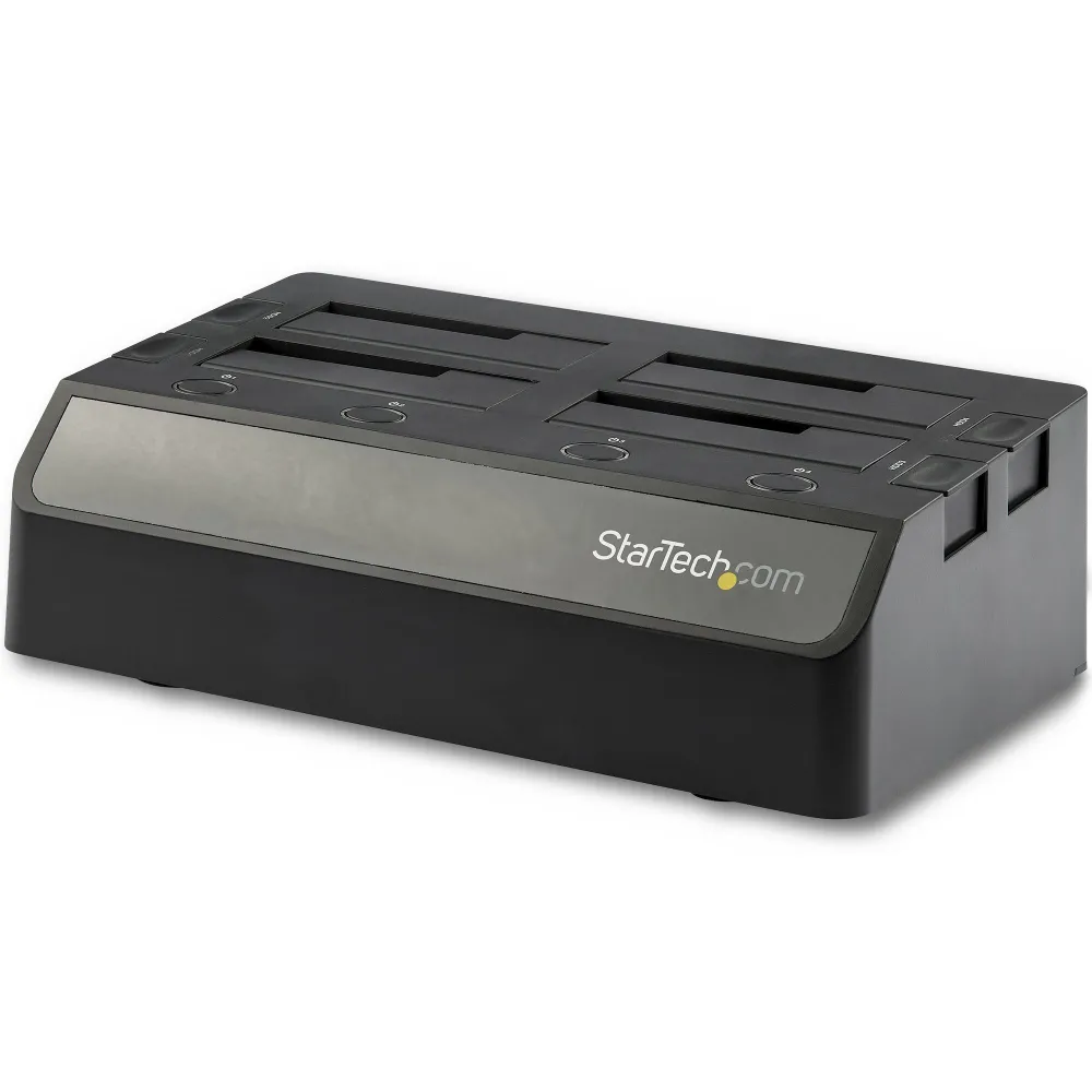 StarTech.com SDOCK4U313 stație docking driver stocare USB 3.2 Gen 2 (3.1 Gen 2) Type-C Negru