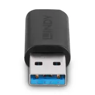 Lindy 41904 adaptor mufă cablu USB 3.2 Type A USB 3.2 Type C Negru