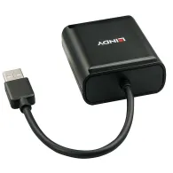Lindy 42679 hub-uri de interfață USB 2.0 Negru