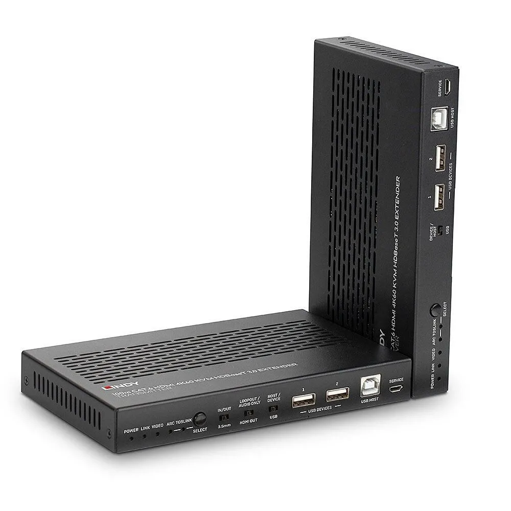Lindy 38344 extender KVM Transmițător și receptor