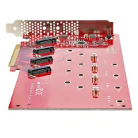 StarTech.com QUAD-M2-PCIE-CARD-B plăci adaptoare de interfață Intern M.2