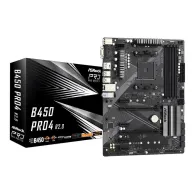 ASRock B450 Pro4 R2.0 - motherboard - ATX - Socket AM4 - AMD B450