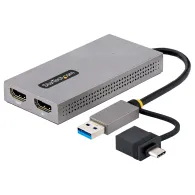 StarTech.com 107B-USB-HDMI adaptor grafic USB 3840 x 2160 Pixel Gri