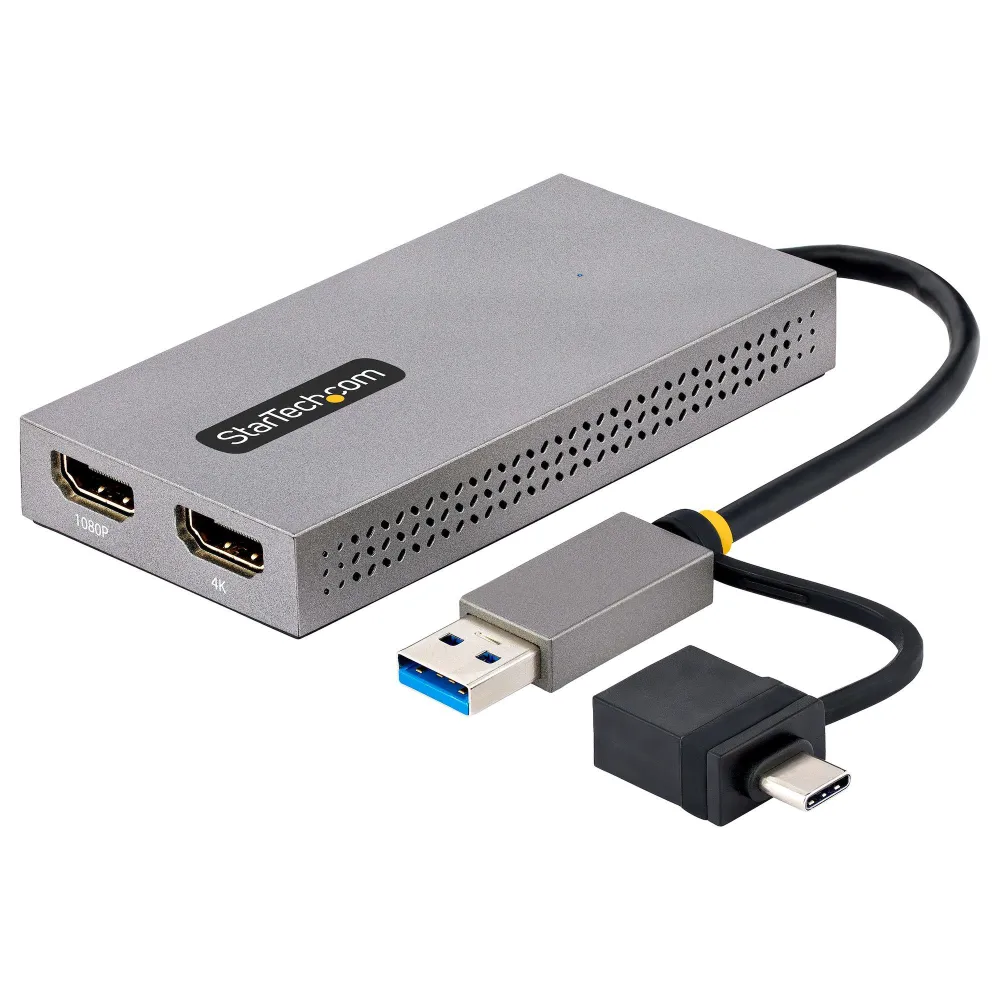 StarTech.com 107B-USB-HDMI adaptor grafic USB 3840 x 2160 Pixel Gri