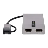 StarTech.com 107B-USB-HDMI adaptor grafic USB 3840 x 2160 Pixel Gri
