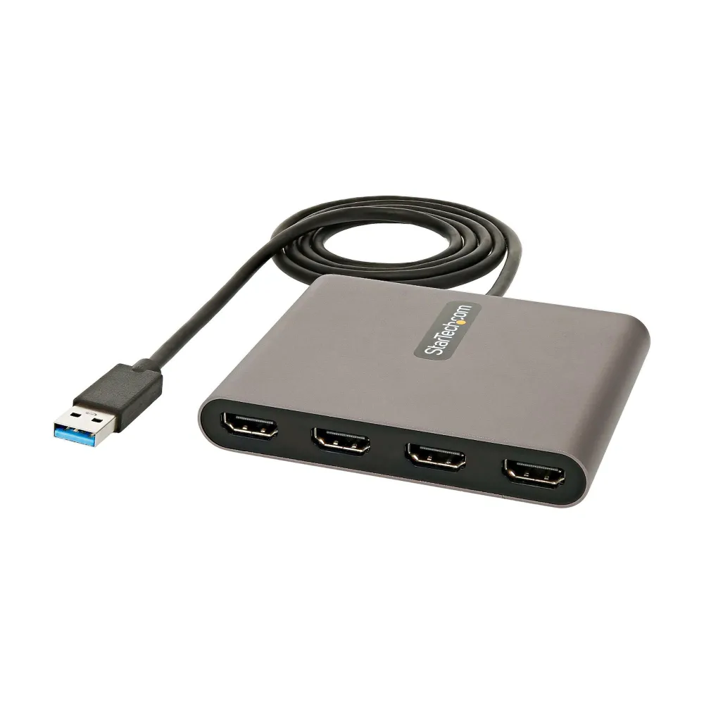 StarTech.com USB32HD4 adaptor grafic USB 1920 x 1080 Pixel Gri
