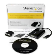 StarTech.com USB2DVIPRO2 adaptor grafic USB 1920 x 1200 Pixel Negru