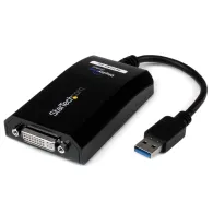 StarTech.com USB32DVIPRO adaptor grafic USB 2048 x 1152 Pixel Negru
