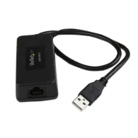 StarTech.com USB110EXT2 repetoare de rețea Transmițător & receptor rețea Negru
