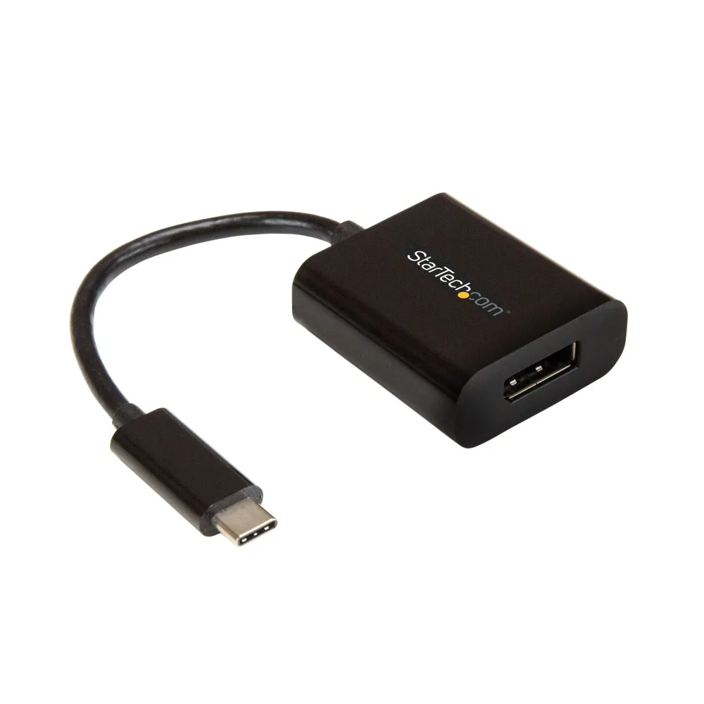 StarTech.com CDP2DP adaptor grafic USB 3840 x 2160 Pixel Negru