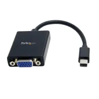 StarTech.com MDP2VGA adaptor pentru cabluri video 0,13 m Mini DisplayPort VGA (D-Sub) Negru