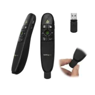 StarTech.com PRESREMOTEG prezentatori wireless Negru