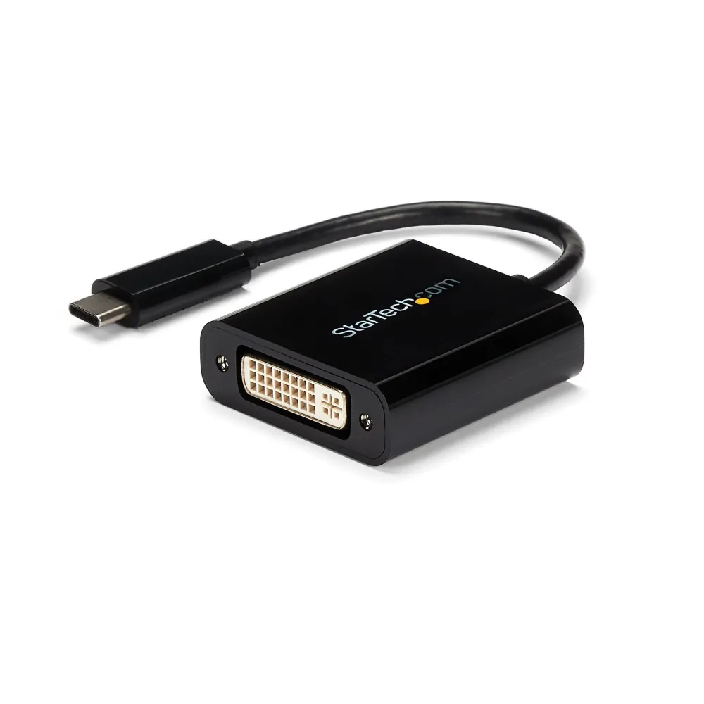StarTech.com CDP2DVI adaptor grafic USB 1920 x 1200 Pixel Negru