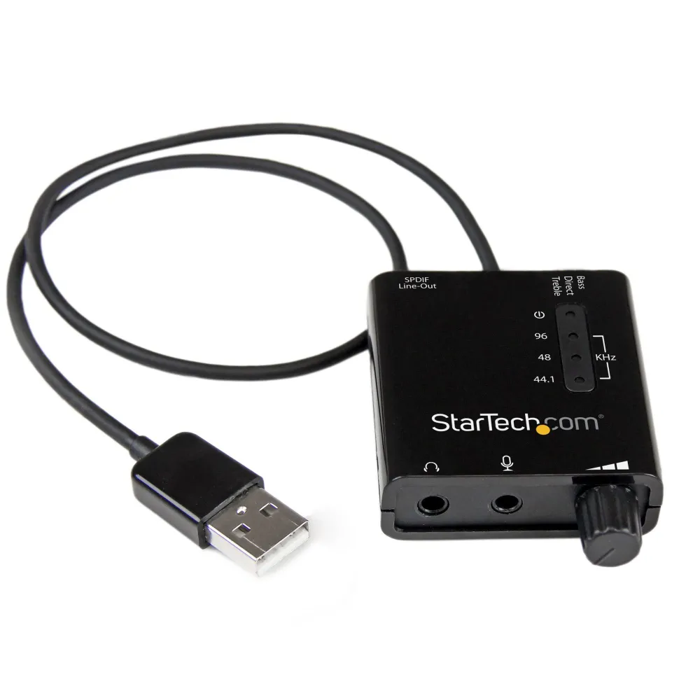 StarTech.com ICUSBAUDIO2D plăci de sunet 5.1 canale USB