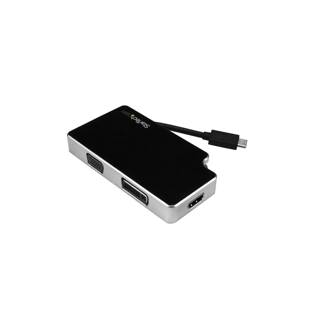 StarTech.com CDPVGDVHDB adaptor grafic USB 3840 x 2160 Pixel Negru, Argint