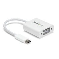 StarTech.com CDP2VGAW adaptor grafic USB 1920 x 1200 Pixel Alb
