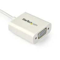 StarTech.com CDP2VGAW adaptor grafic USB 1920 x 1200 Pixel Alb