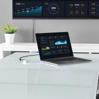 StarTech.com CDP2VGAW adaptor grafic USB 1920 x 1200 Pixel Alb