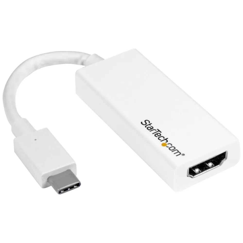 StarTech.com CDP2HD4K60W adaptor grafic USB 3840 x 2160 Pixel Alb