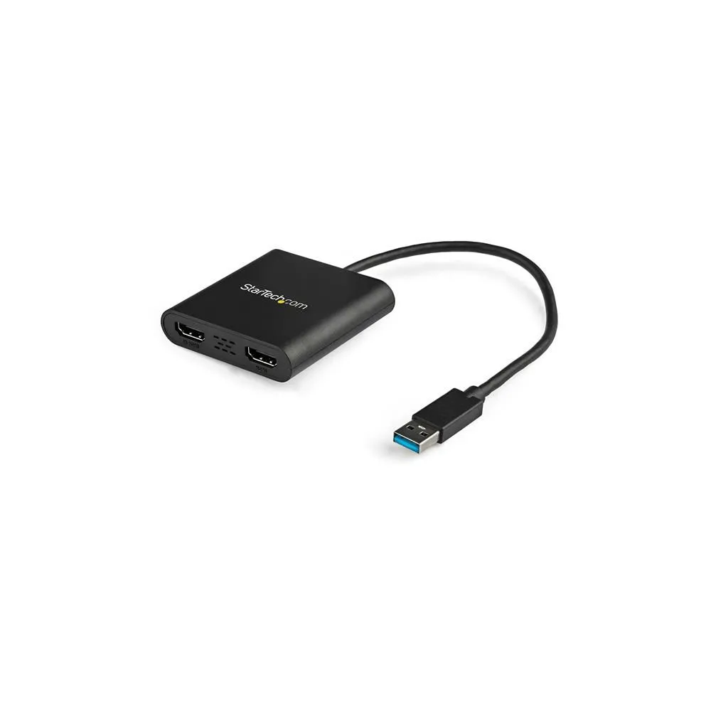 StarTech.com USB32HD2 adaptor grafic USB 3840 x 2160 Pixel Negru