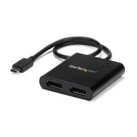StarTech.com MSTCDP122DP adaptor grafic USB 3840 x 2160 Pixel Negru