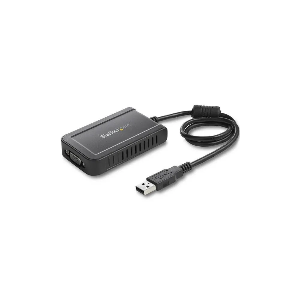 StarTech.com USB2VGAE3 adaptor grafic USB 1920 x 1200 Pixel Negru