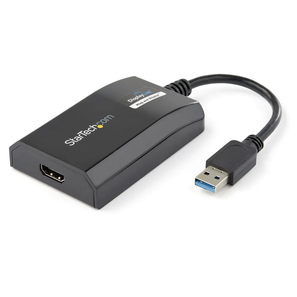 StarTech.com USB32HDPRO adaptor grafic USB 1920 x 1200 Pixel Negru