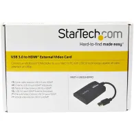 StarTech.com USB32HDPRO adaptor grafic USB 1920 x 1200 Pixel Negru