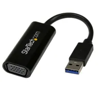 StarTech.com USB32VGAES adaptor grafic USB 1920 x 1200 Pixel Negru